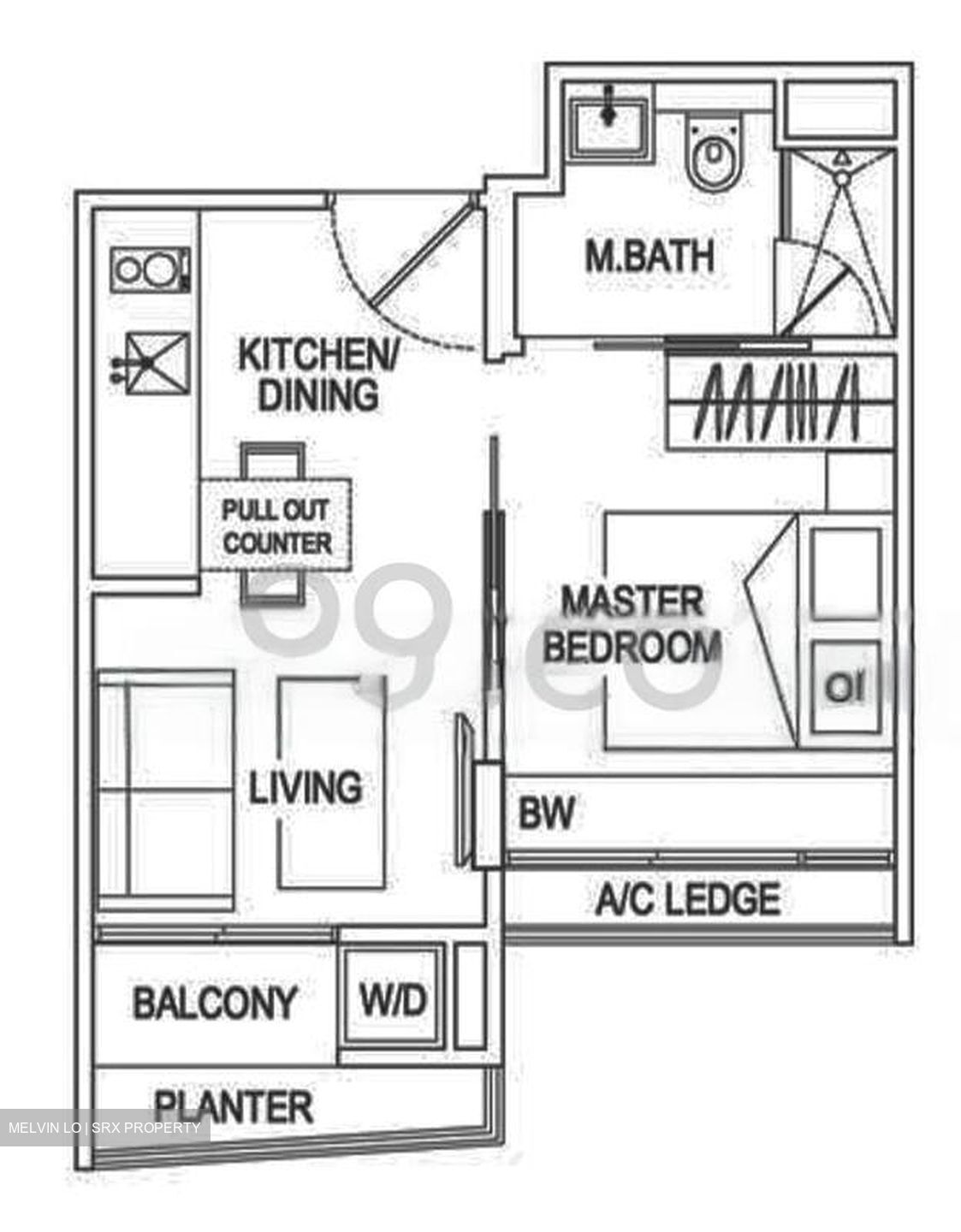 Espada (D9), Apartment #509968761
